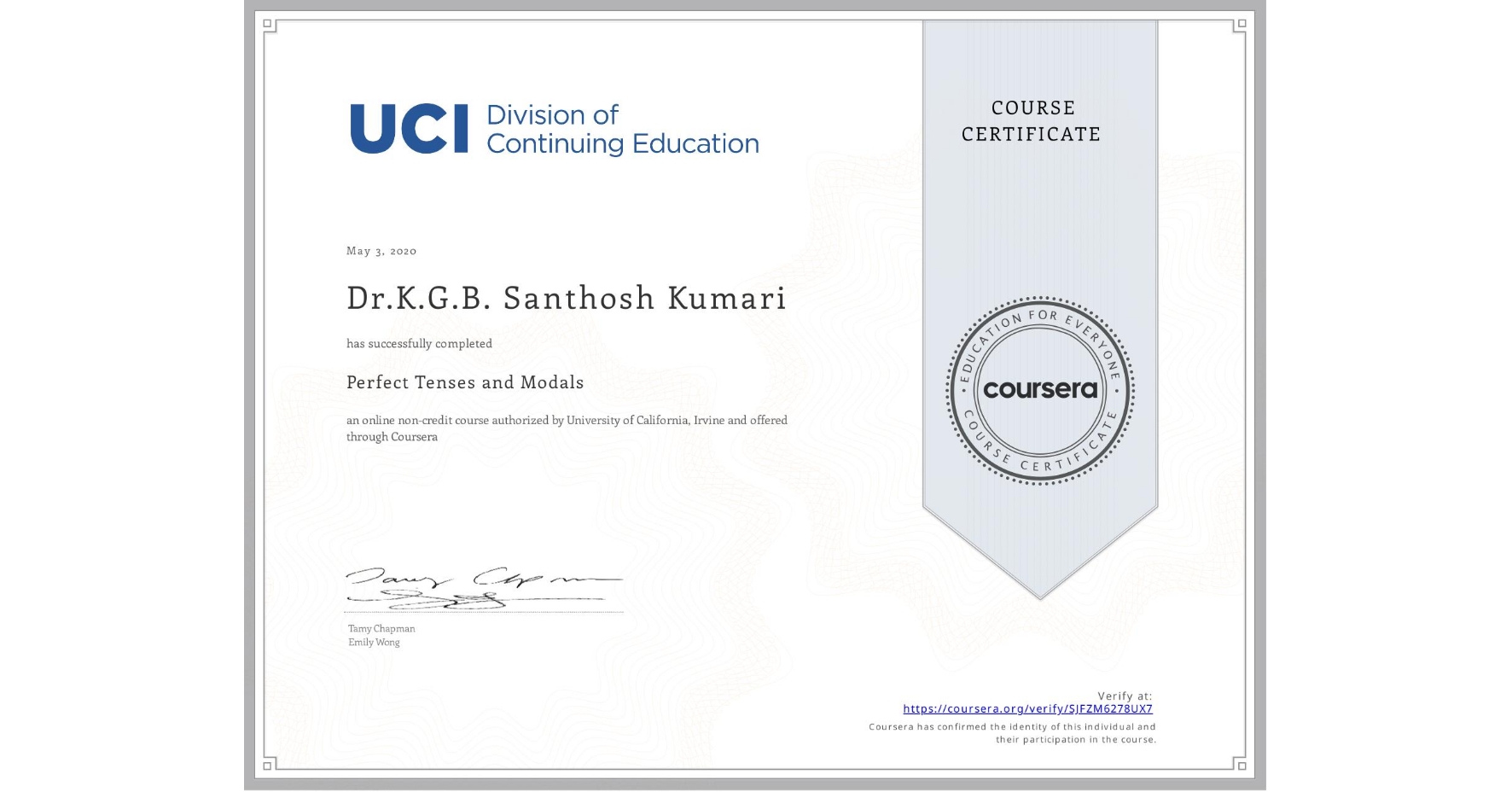 Coursera Certificate 17