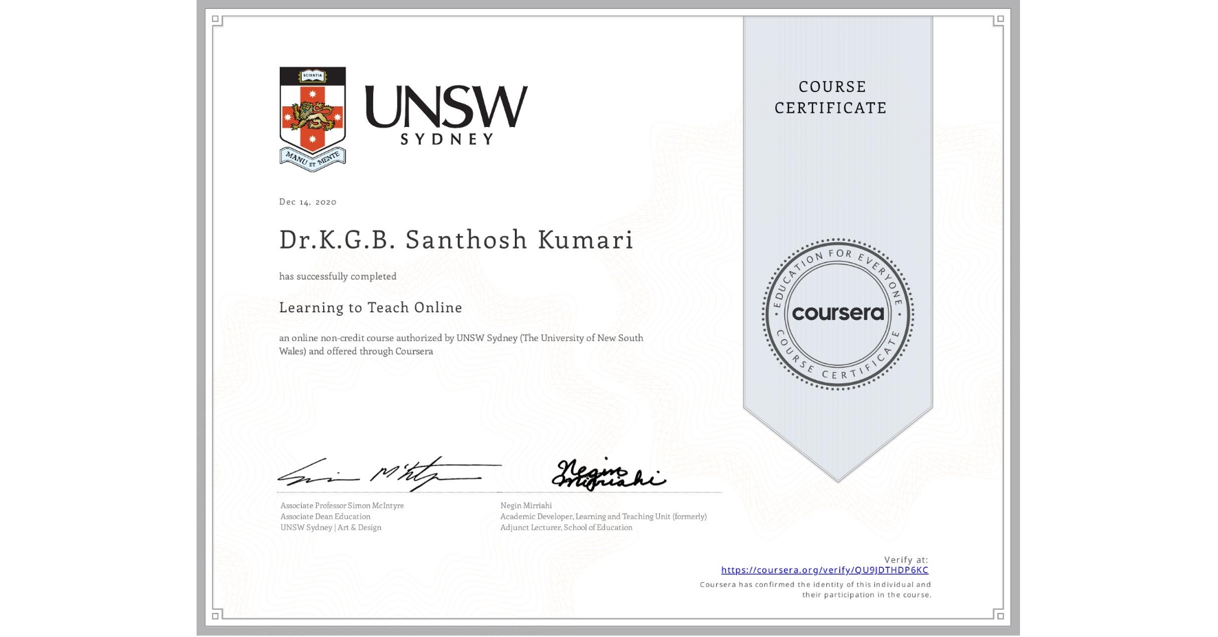 Coursera Certificate 6